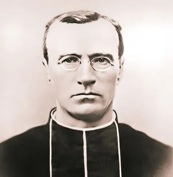 L’abbé Jean Muller (1850-1909), président de la Fédération de Basse-Alsace de 1893 à 1905. © Archives du Crédit Mutuel.