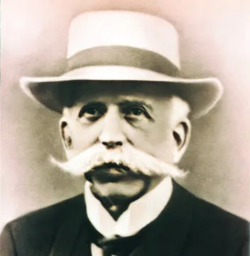 Pierre Sparr (1852-1929) vice-président de la nouvelle fédération en 1905. © Archives du Crédit Mutuel.