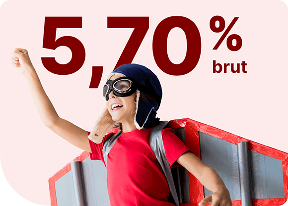 5,70% brut