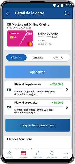 Crédit Mutuel, banque en ligne dans l'App Store