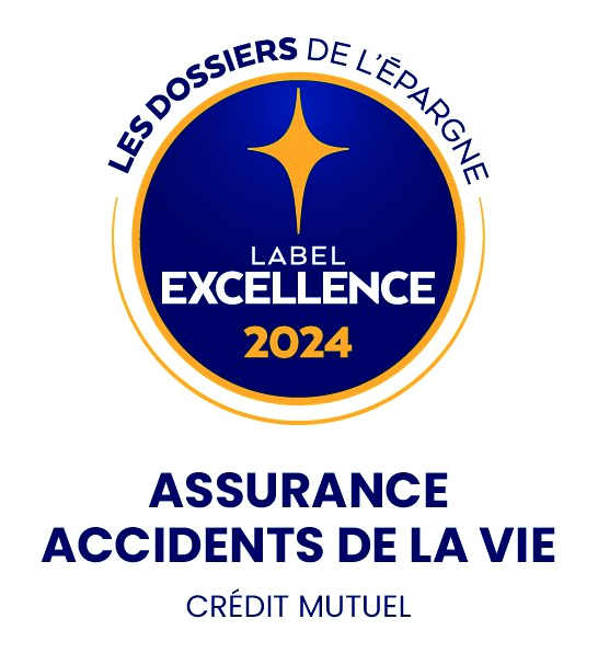 Label Excellence 2024 Assurance Accidents de la Vie