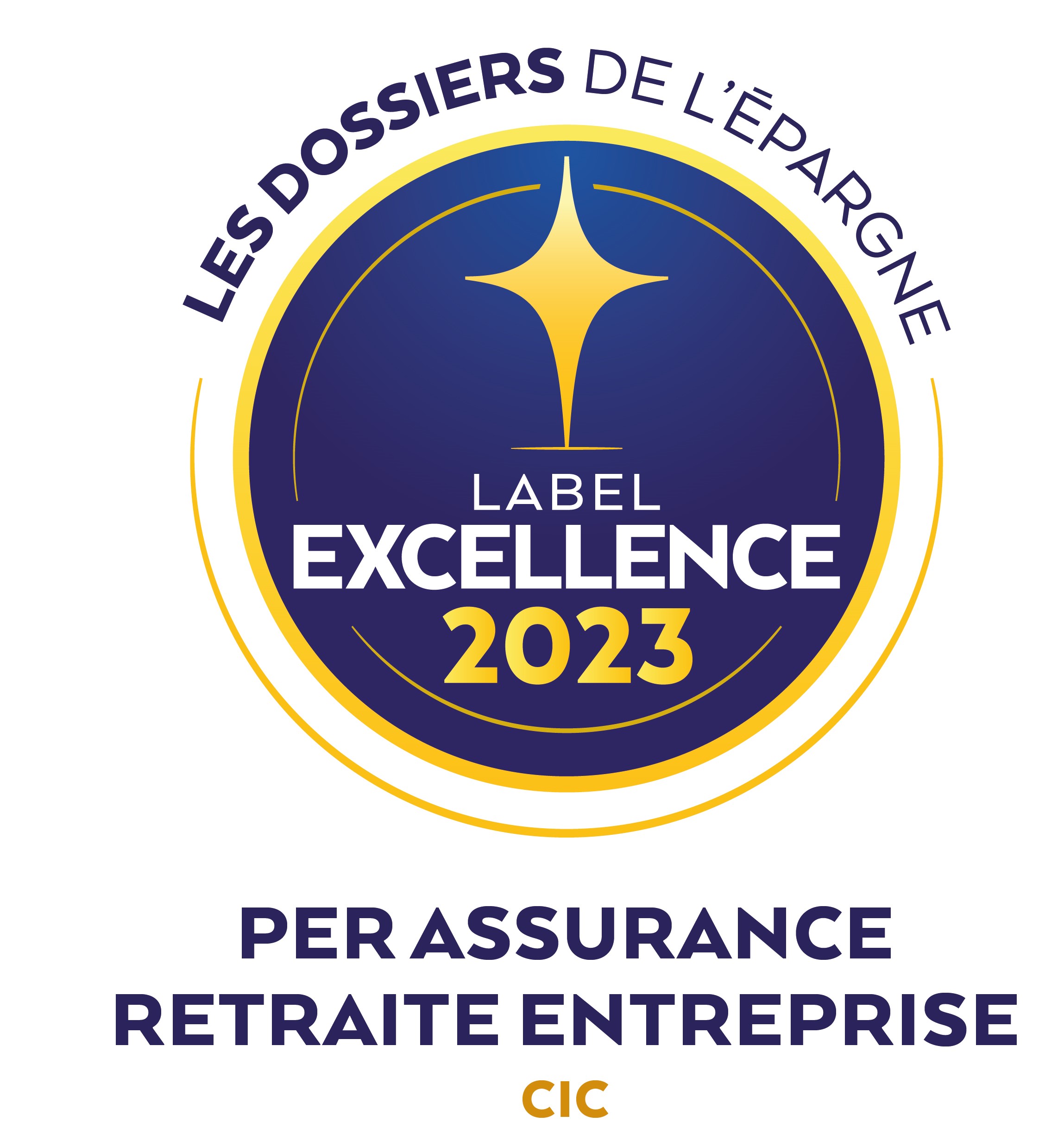 Label Excellence 2023 PER Assurance Retraite Entreprise
